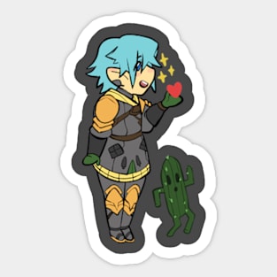 Haurchefant Heart Star Sticker